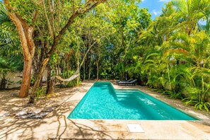 Outdoor pool - Villa Tres Delfines Private Pool And Family Fun Puerto Aventuras (Puerto Aventuras)