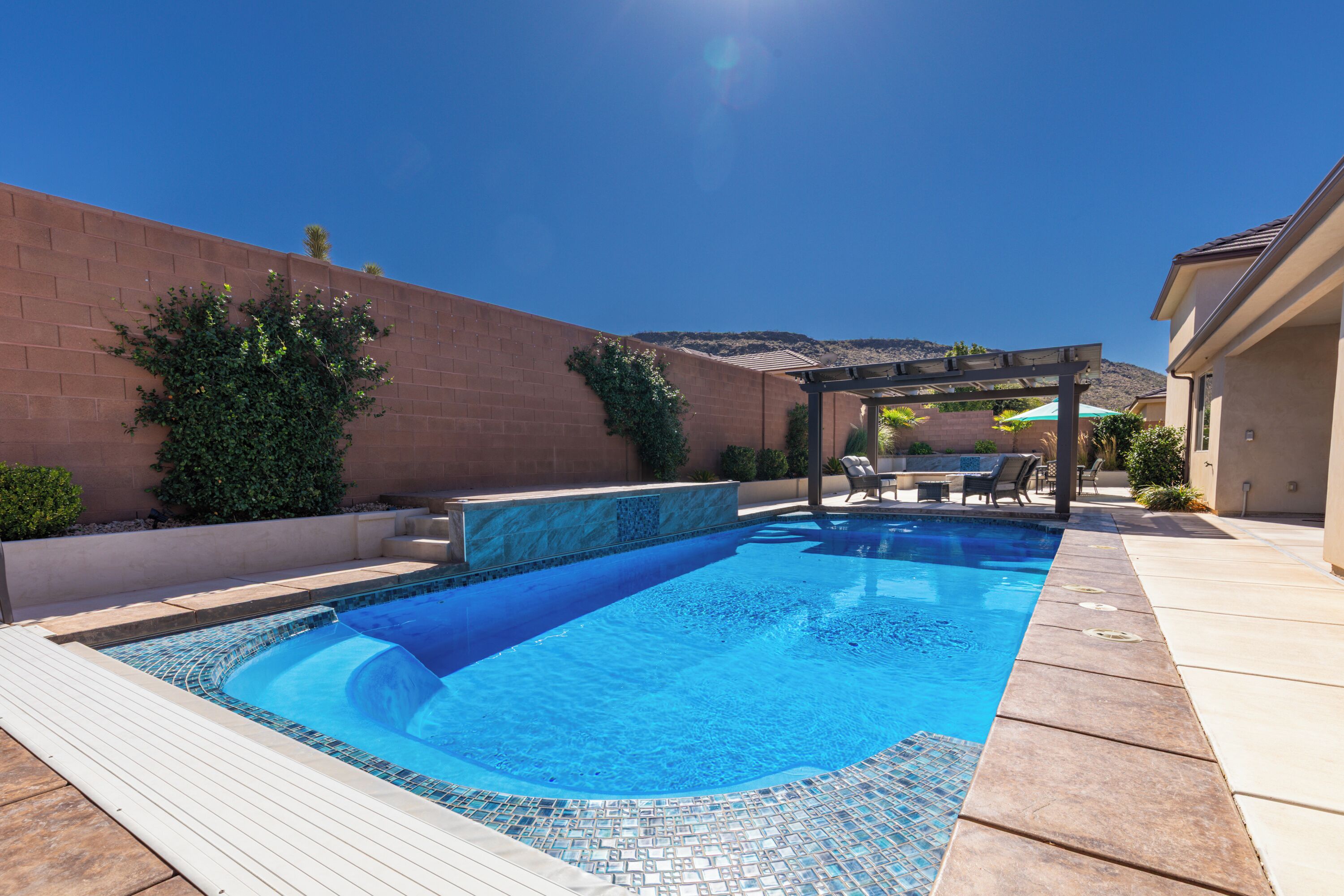 Beheizter Pool