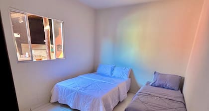 Casa com piscina espaçosa