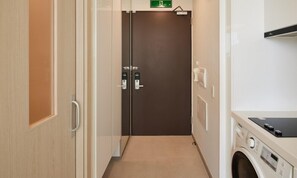 Standard-dobbeltværelse (Accessible) | Individuelt design, individuel indretning, skrivebord, gratis Wi-Fi