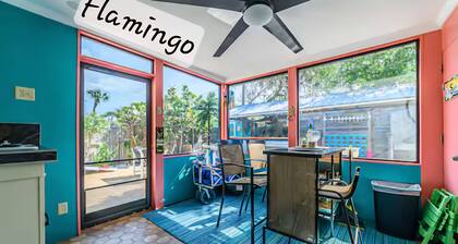 Port Canaveral Cruisers-steps from beach 1-bdrm 1-bth apartment w/ kitchen