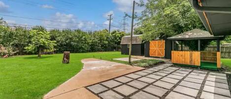 Àrea exterior de l'allotjament