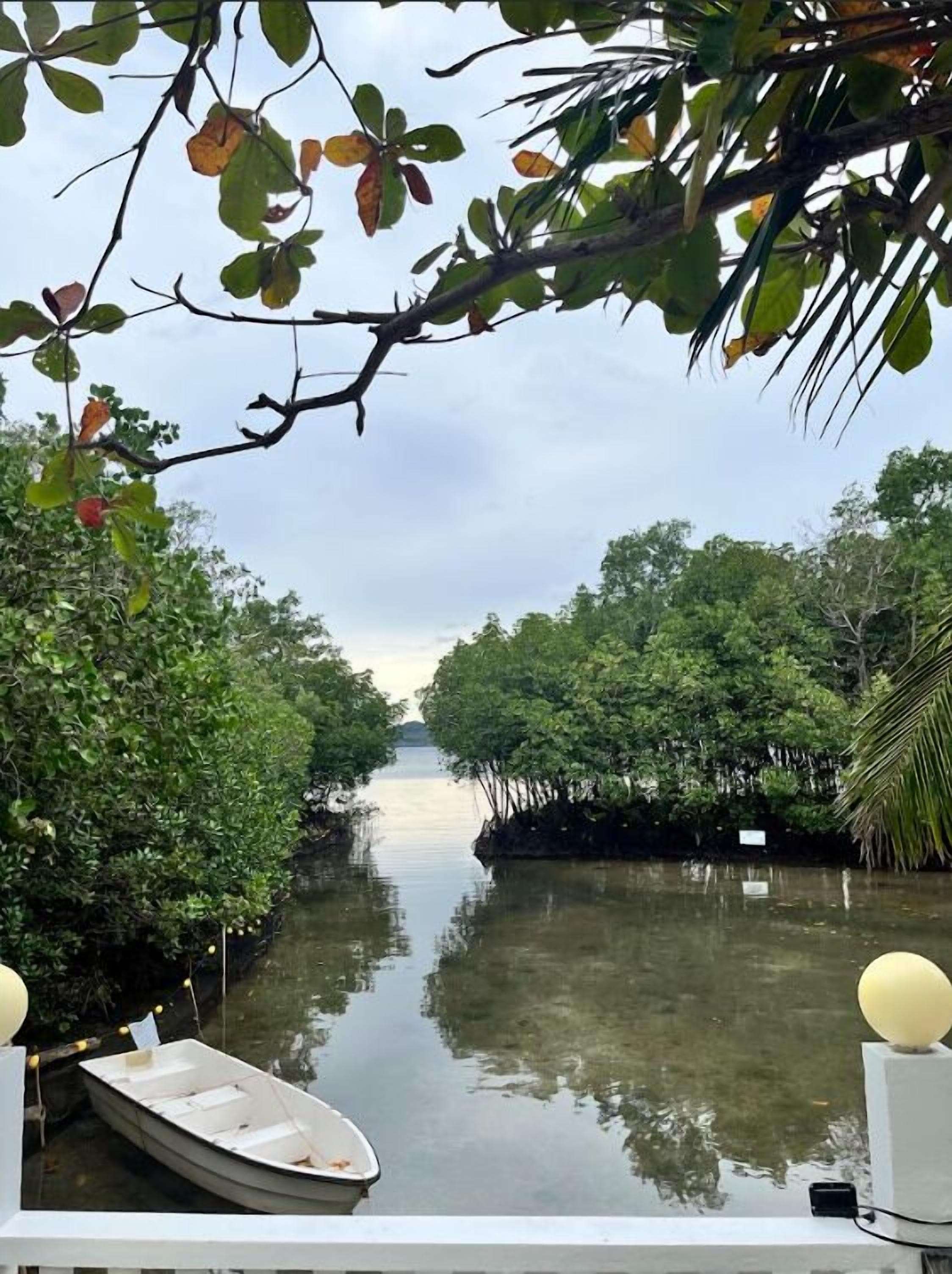 On the beach, beach shuttle