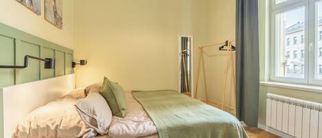 2 habitaciones, tabla de planchar con plancha y wifi gratis