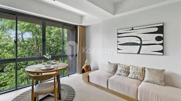 Apartment, 1 Bedroom, Resort View | Living area | Smart TV, Netflix, streaming services