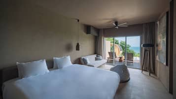 Superior-Villa, 2 Schlafzimmer, eigener Pool, Meerblick | Zimmersafe, kostenloses WLAN