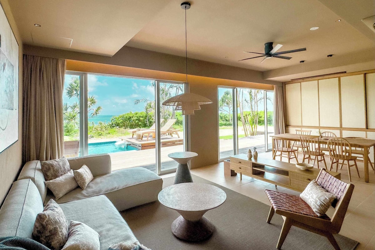 Villa Luxury, 2 camere da letto, piscina privata, vista oceano | Una cassaforte in camera, Wi-Fi gratuito