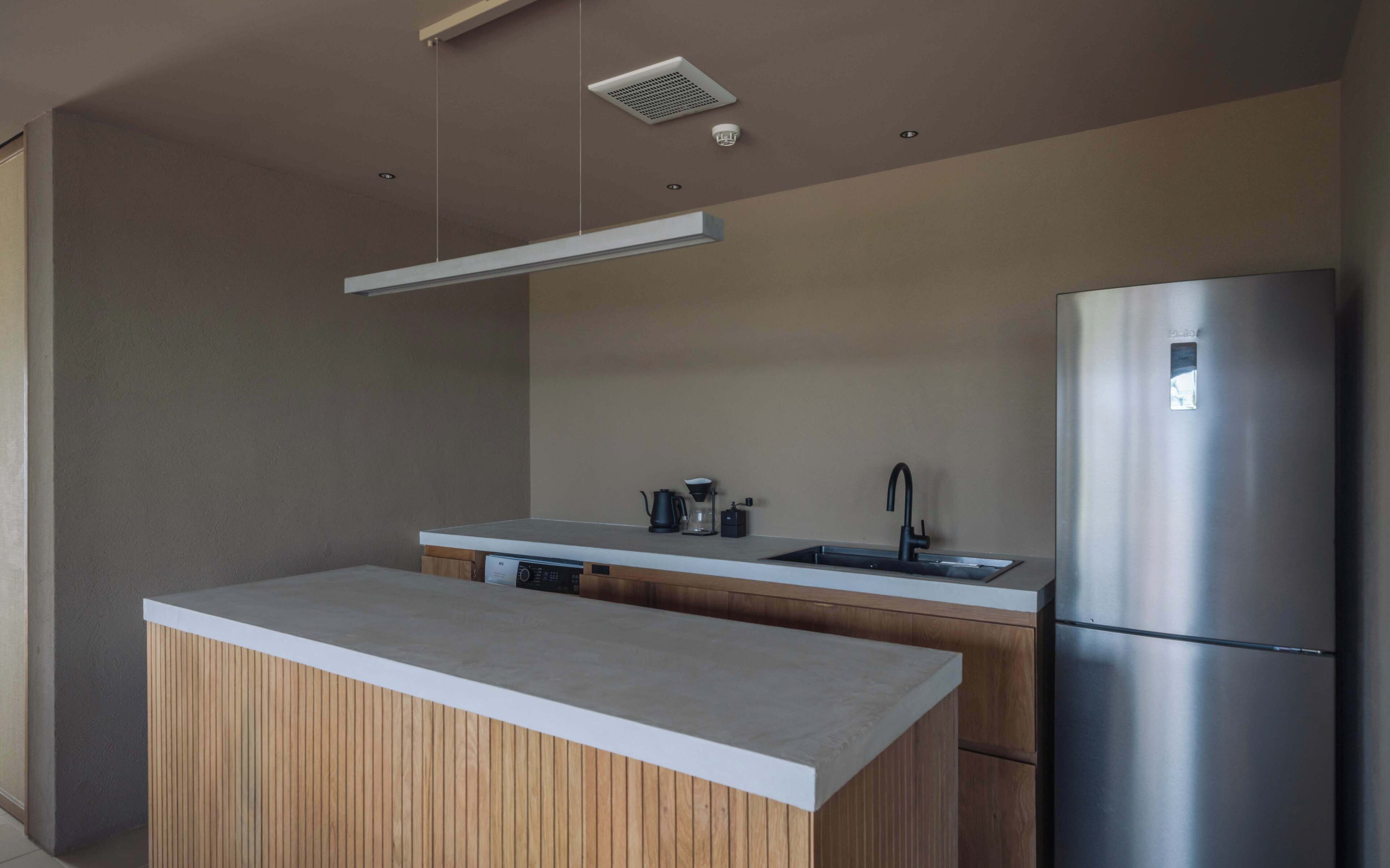 奢華別墅, 2 間臥室, 私人泳池, 海景 | 私人廚房 | 大型冰箱、微波爐、兒童餐椅、鍋具/餐盤/廚房用品