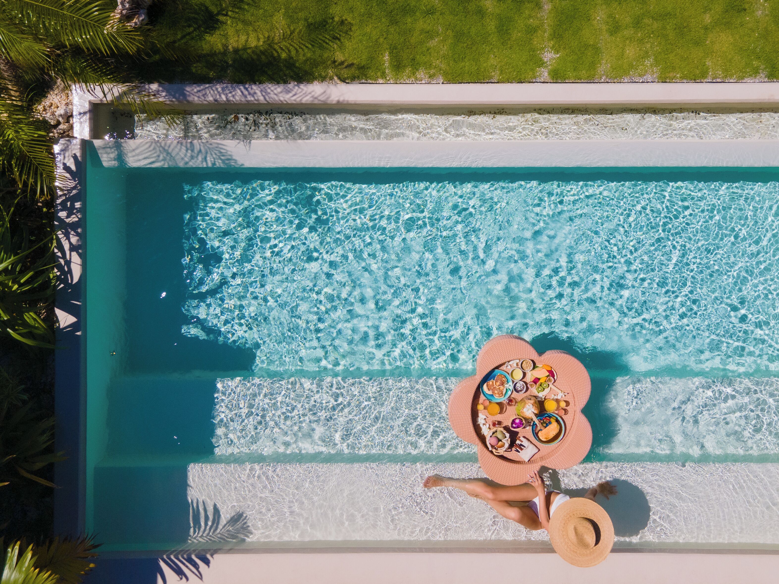 Villa – junior, 1 soverom, privat basseng, havutsikt | Safe på rommet og wi-fi (inkludert)