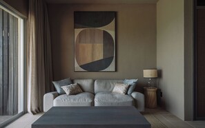 Villa – junior, 1 soverom, privat basseng, havutsikt | Safe på rommet og wi-fi (inkludert)