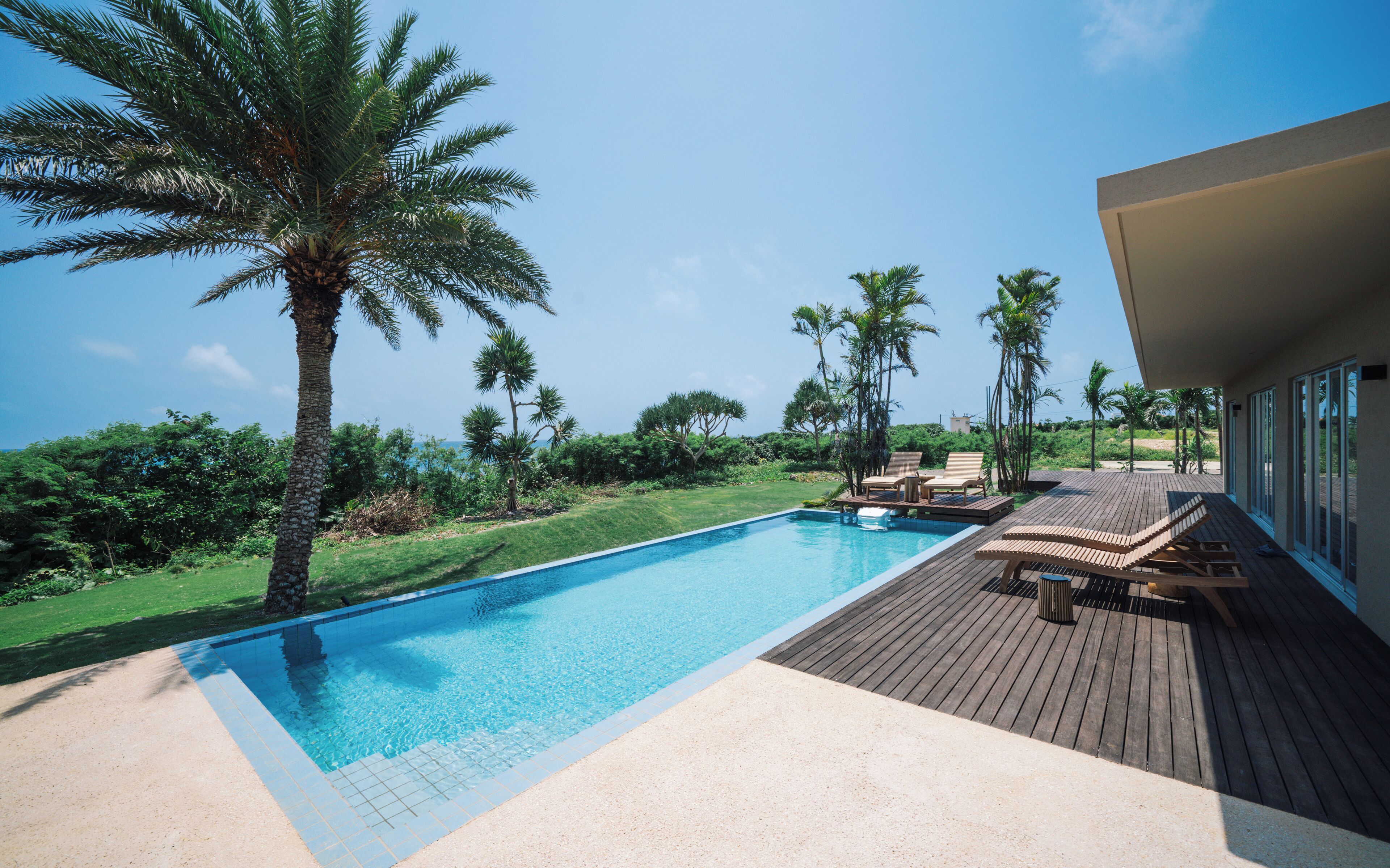 Luxury Villa, 2 Bedrooms, Private Pool, Ocean View | Terrace/patio