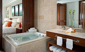 Hair dryer, towels, soap, toilet paper - 2 Bedroom Hotel Suite at The Grand Bliss with AC in Nuevo Vallarta (Nuevo Vallarta)