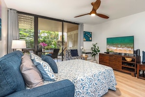 1 bedroom, desk, iron/ironing board, WiFi