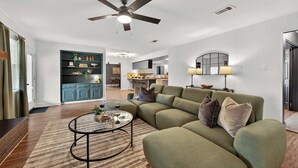 TV, offices - Nasa Entertainment Escape: Games, Lazy River Pool (Seabrook)