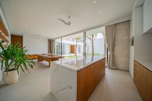 Vila, balkon | Dapur pribadi