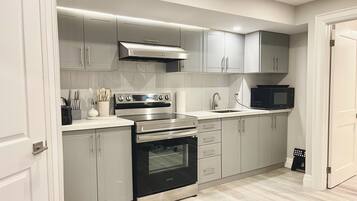 Microwave, oven, stovetop