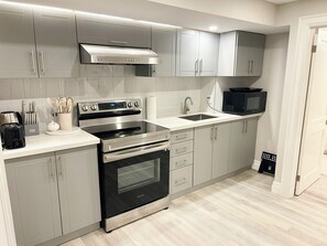 Microwave, oven, stovetop