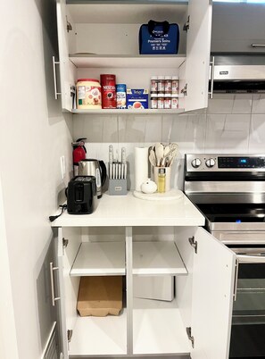 Microwave, oven, stovetop