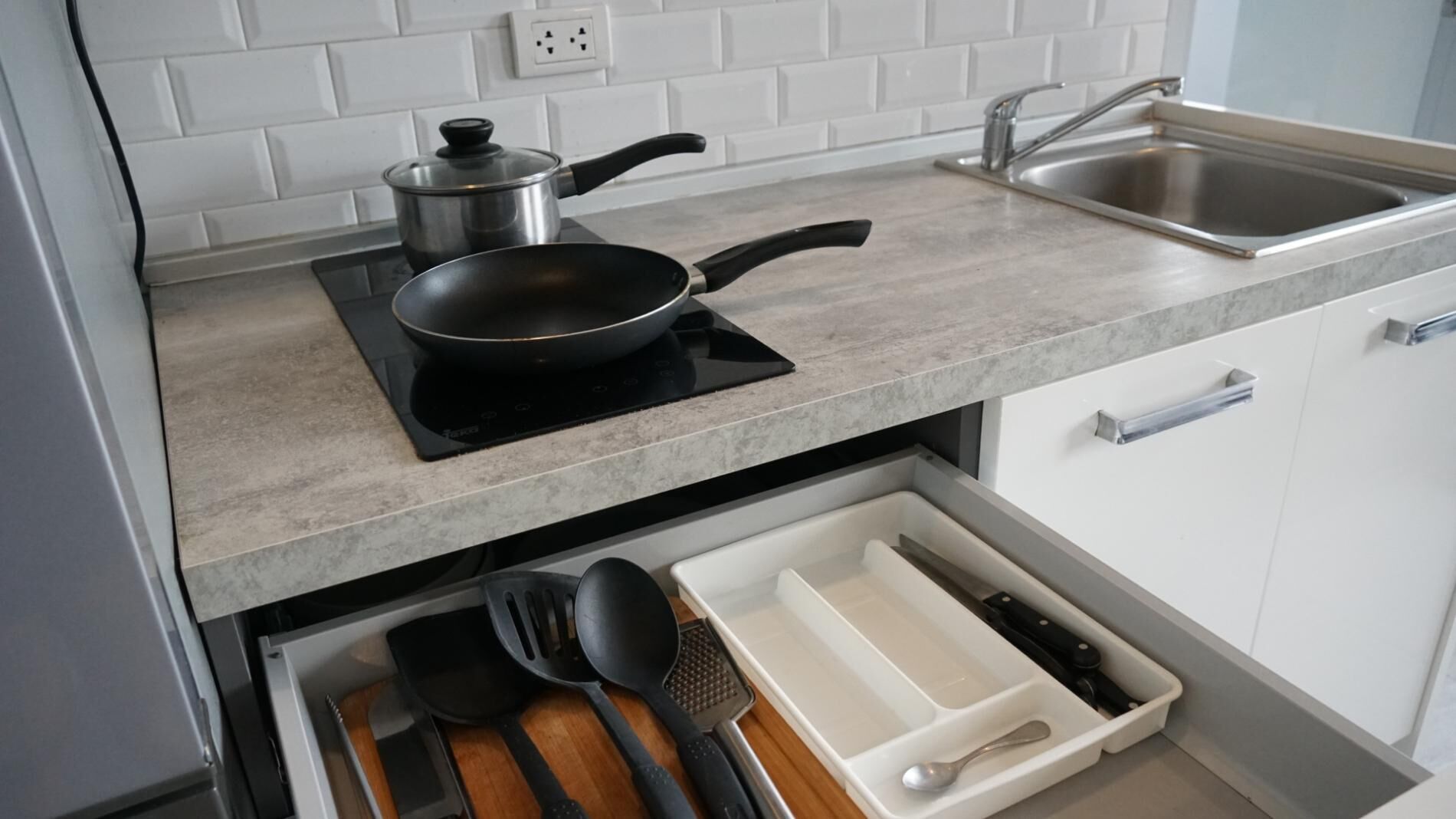 Apartment, Balcony | Private kitchenette