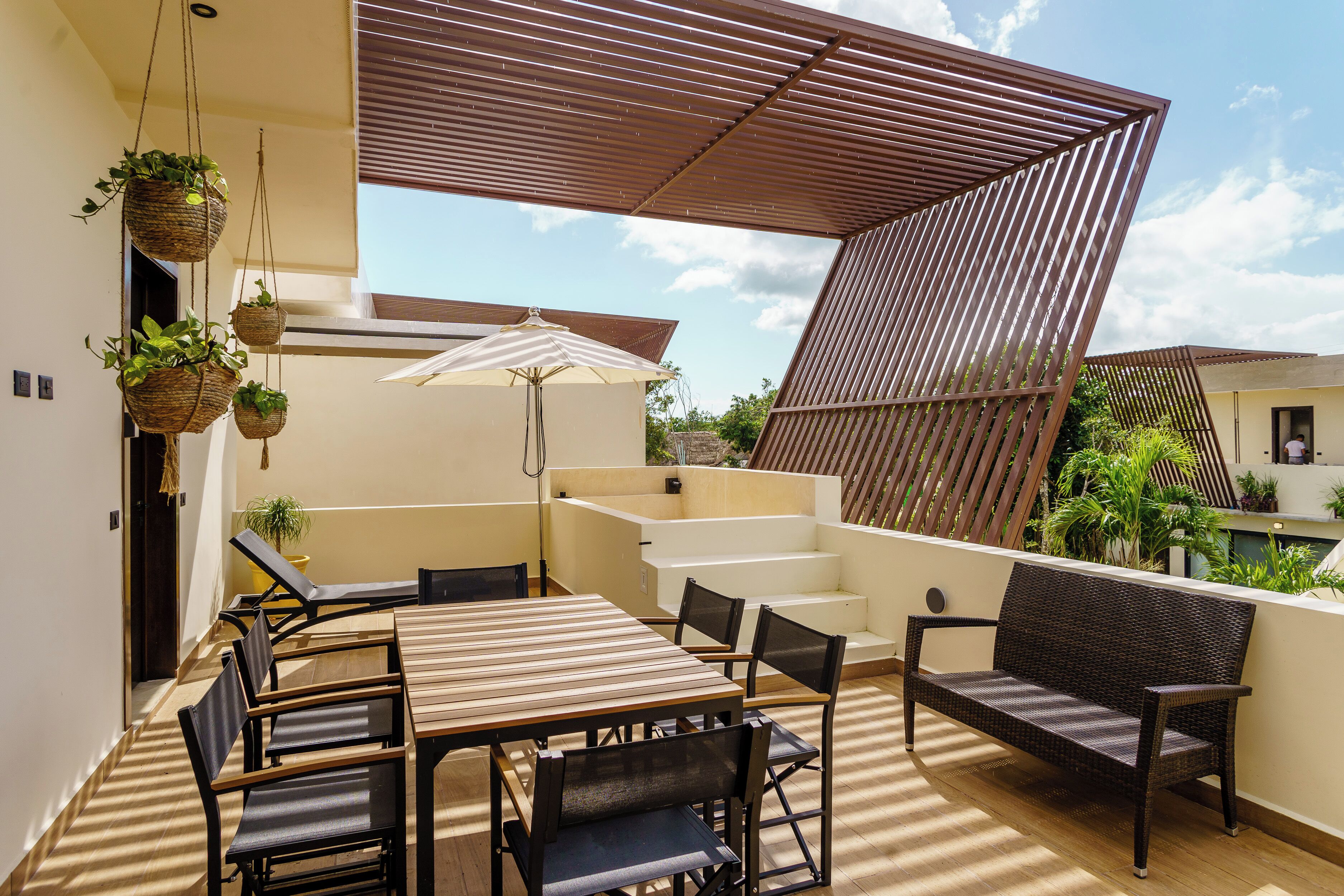 Udendørs spisemuligheder