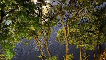 Uitzicht vanuit accommodatie