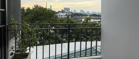 Doppia panoramica | Terrazza/patio