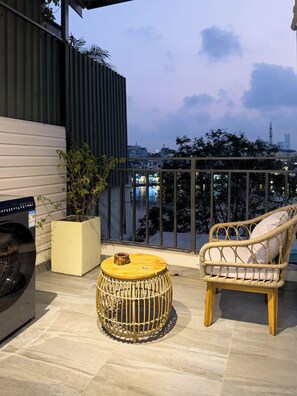 Panoramic Double Room | Terrace/patio - Home. Homestay (Hanoi)
