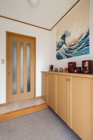 Interior entrance