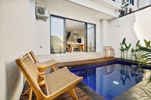 Alberca al aire libre 