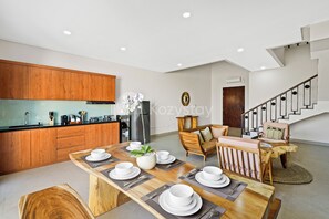 Villa, 3 Bedrooms, Pool View | Dining room - Manisha Villa by Kozystay - Seminyak (Denpasar)