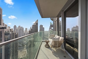 Deluxe Apartment, City View | Balcony