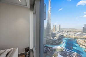 Stadsuitzicht vanuit accommodatie