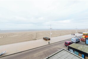 Vlak bij het strand