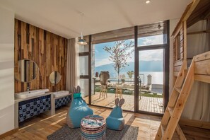Family Room, Lake View | Desk, laptop workspace, free WiFi