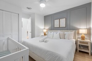 1 soverom, skrivebord, strykejern/-brett og wi-fi