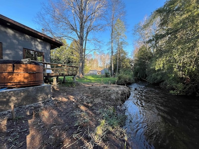 Patagonia Riverside Cabin: Hot Tub & Nature