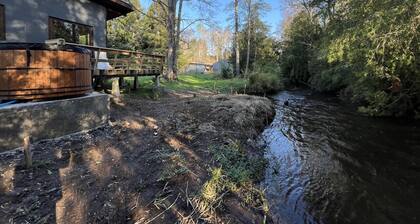 Cabaña Larch - BBQ Laundry Wifi Wood Hot Tub