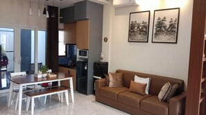 Living area - Airo Villas (Pekanbaru)