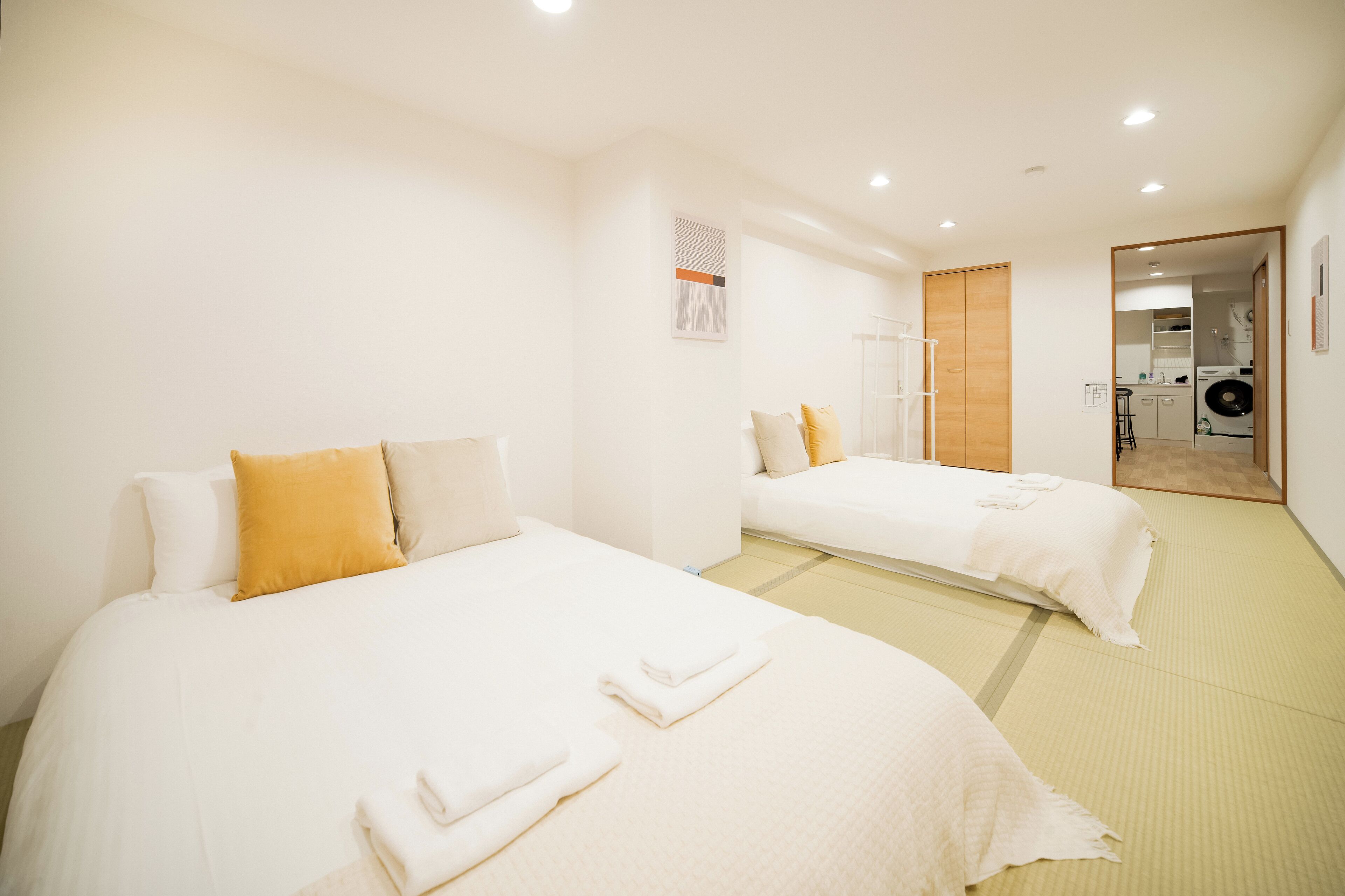 Blackout curtains, iron/ironing board, free WiFi