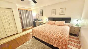 1 chambre, bureau, accès au Wi-Fi (inclus), literie fournie