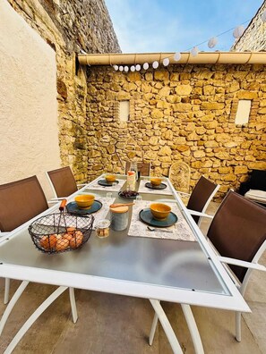 Opções para refeição ao ar livre