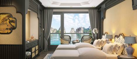 Junior Cabin, Balcony, Beach View | Free WiFi