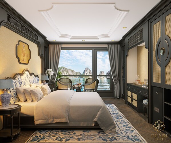 Junior Cabin, Balcony, Beach View | Free WiFi