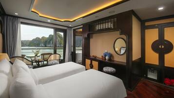 Junior Cabin, Balcony, Beach View | Free WiFi