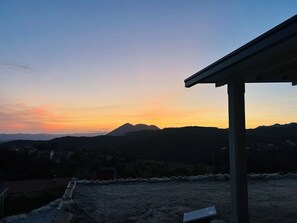 Vue depuis l’hébergement