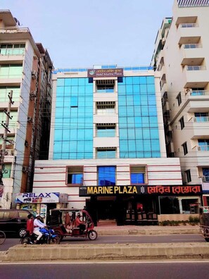 Façade de l’hébergement