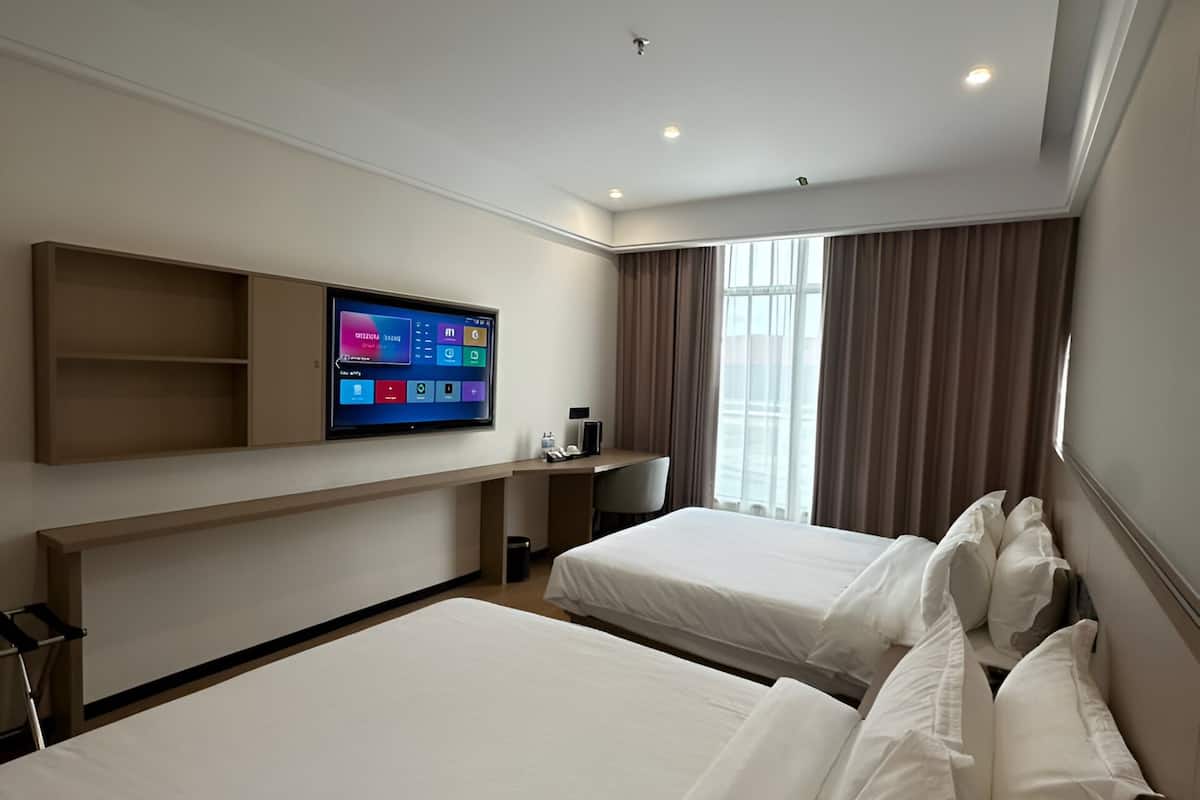 Deluxe Twin - 2 Queen Beds | In-room safe, iron/ironing board, free WiFi