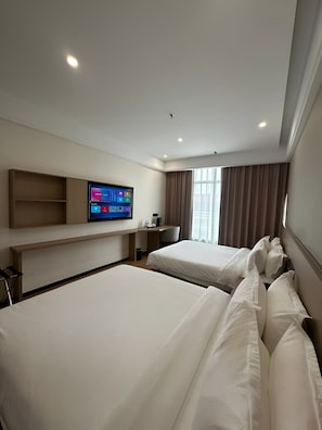 Deluxe Twin - 2 Queen Beds | In-room safe, iron/ironing board, free WiFi