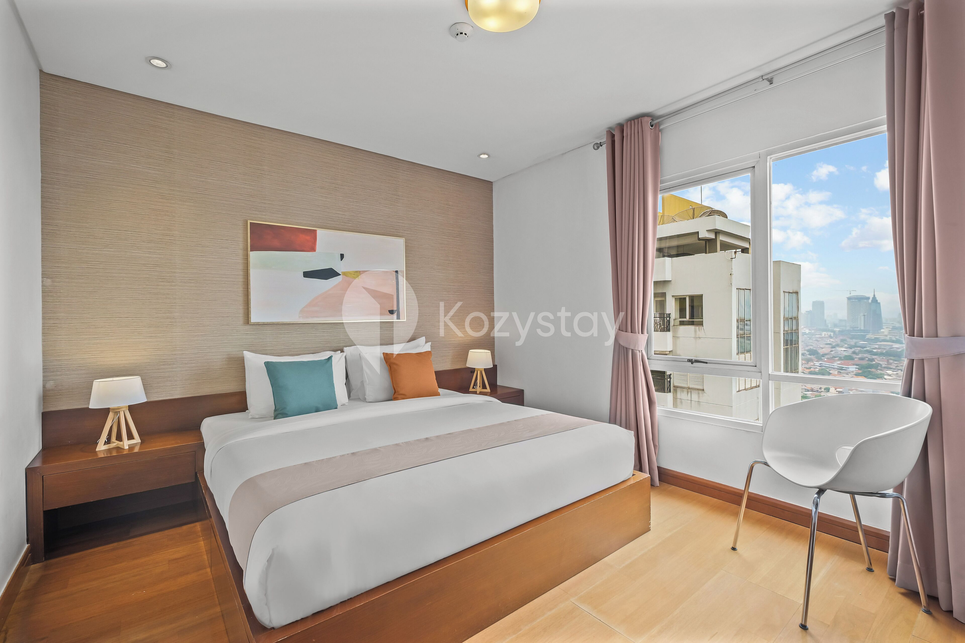 Lejlighed - 3 soveværelser - byudsigt | Udsigt fra værelset