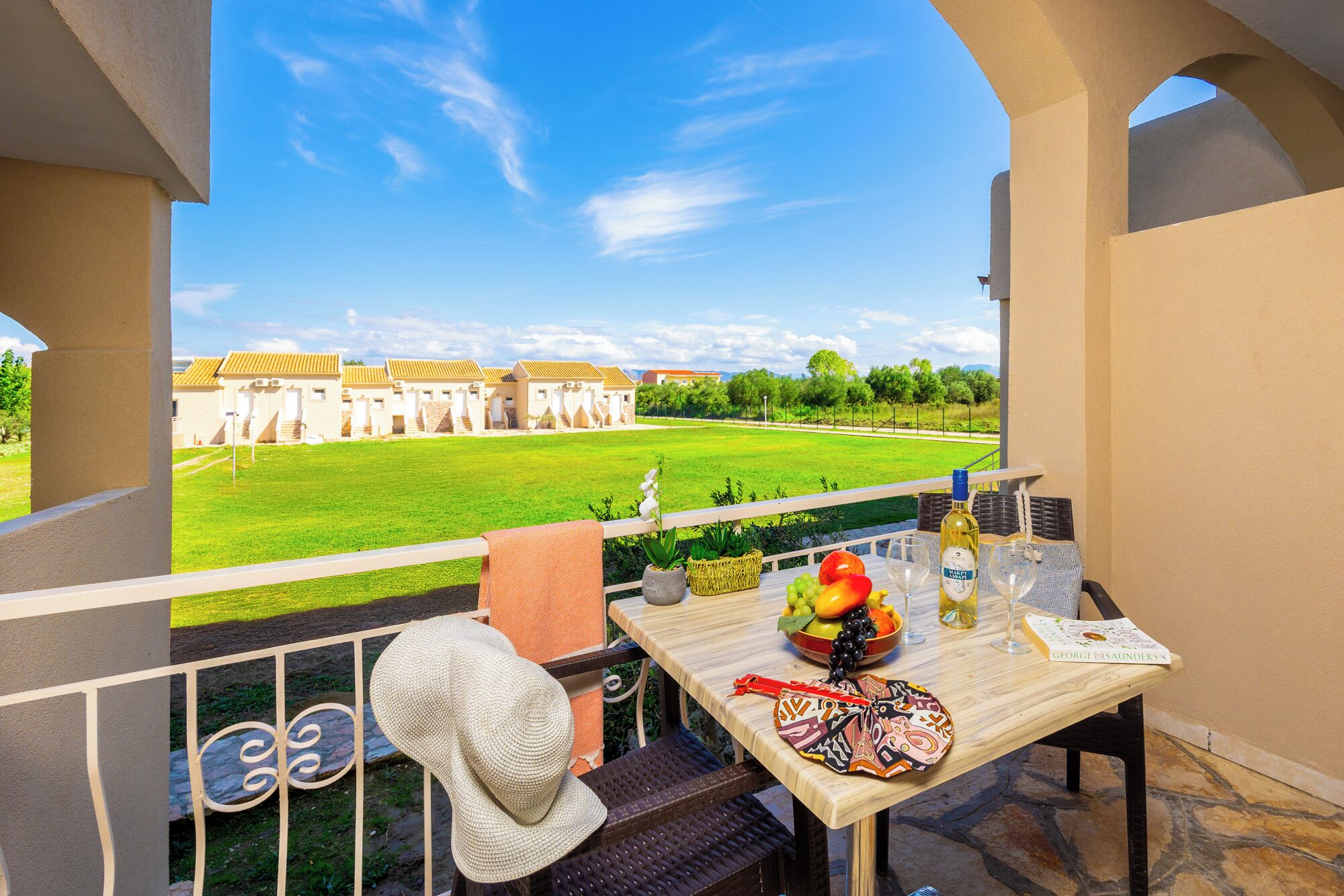 Doppelzimmer, Gartenblick | Balkon